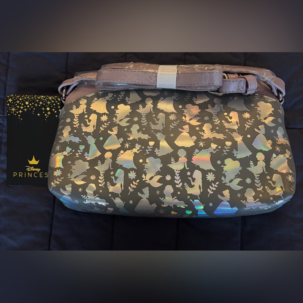 Disney Princess Holographic Crossbody Bag